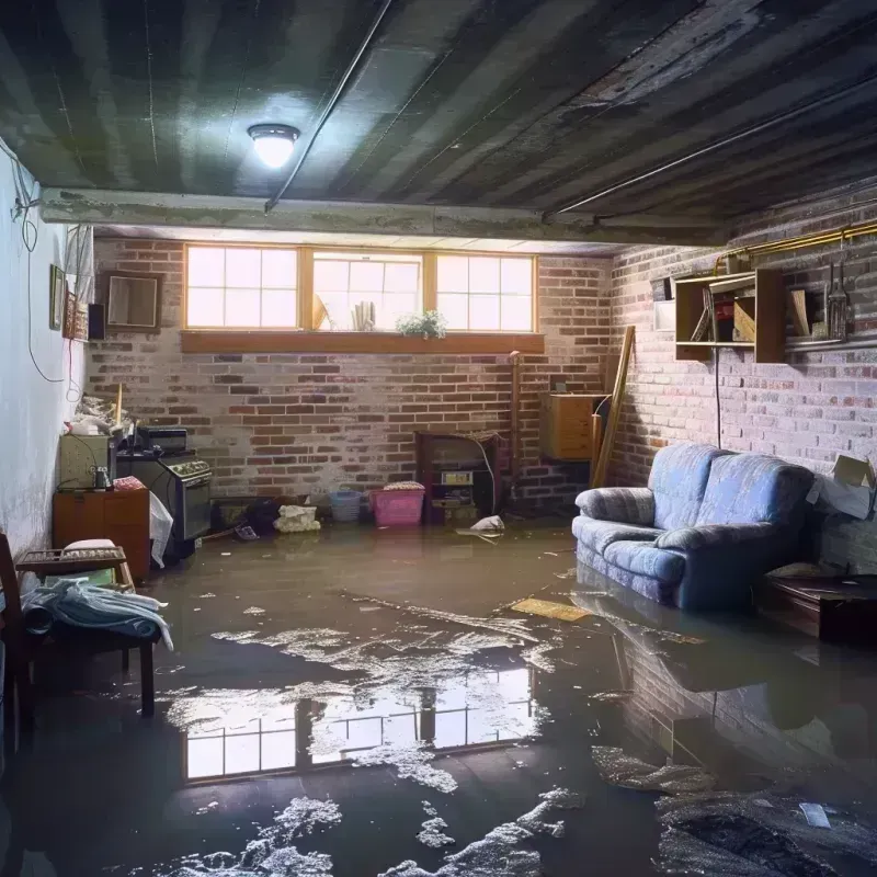 Flooded Basement Cleanup in North Madison, IN